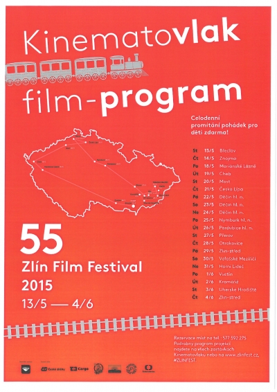 KINEMATOVLAK pro děti v Děč&iacute;ně