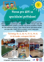 R&aacute;kosn&iacute;ček Děč&iacute;n, z.s. - Herna pro děti se speci&aacute;ln&iacute;mi potřebami