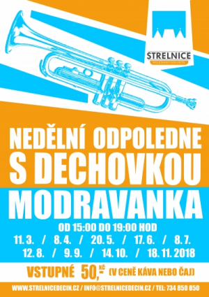 Neděln&iacute; odpoledne s dechovkou Modravanka