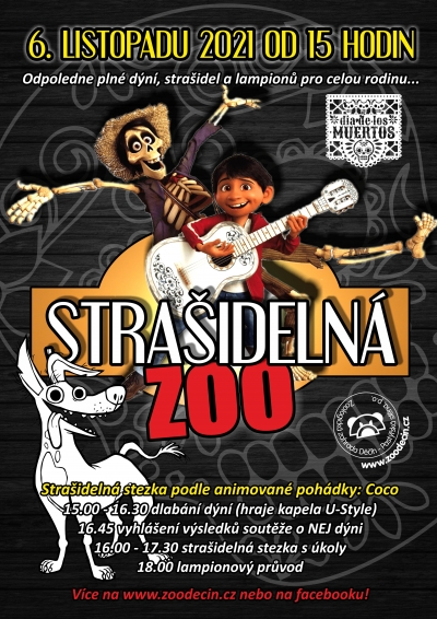 Děč&iacute;nsk&aacute; zoo se proměn&iacute; ve stra&scaron;idelnou! Přijďte se b&aacute;t do zoo