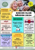 Senior klub Březen 2024