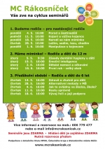 &Scaron;kola rodičů a centrum osobn&iacute;ho rozvoje a rodiny v MC R&aacute;kosn&iacute;ček