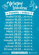 Veřejn&eacute; bruslen&iacute; v prosinci