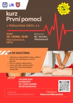 R&aacute;kosn&iacute;ček Děč&iacute;n - kurz Prvn&iacute; pomoci