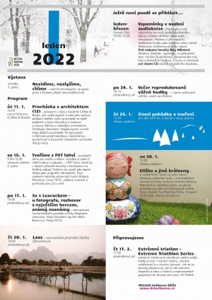 Program knihovny na leden