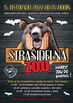 Děč&iacute;nsk&aacute; zoo se proměn&iacute; ve stra&scaron;idelnou! Přijďte se b&aacute;t do zoo