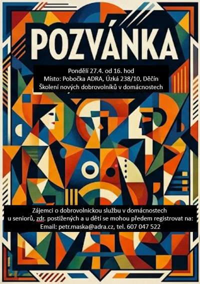 ADRA, o.p.s. - &scaron;kolen&iacute; nov&yacute;ch dobrovoln&iacute;ků