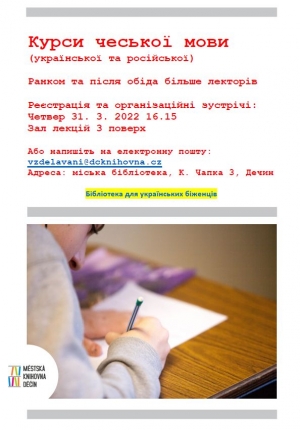 Kurzy če&scaron;tiny v knihovně