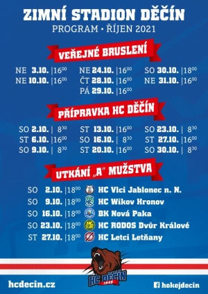 Program zimn&iacute;ho stadionu na ř&iacute;jen