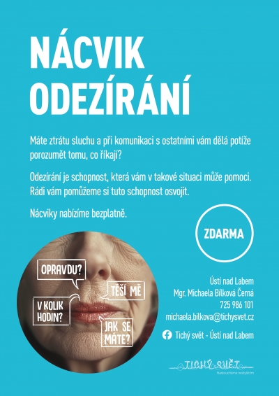 Tich&yacute; svět nab&iacute;z&iacute; n&aacute;cvik odez&iacute;r&aacute;n&iacute;