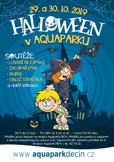 Haloween v aquaparku