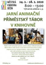 Jarn&iacute; animačn&iacute; př&iacute;městsk&yacute; t&aacute;bor v knihovně