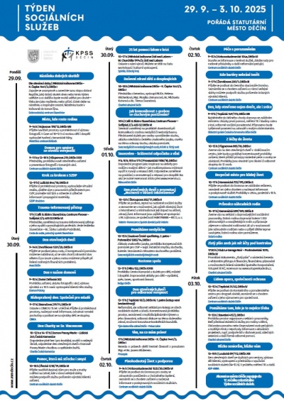 T&yacute;den soci&aacute;ln&iacute;ch služeb v Děč&iacute;ně