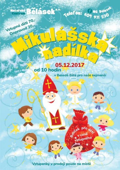 Mikul&aacute;&scaron;sk&aacute; nad&iacute;lka a čertovsk&aacute; rej v Běl&aacute;sku