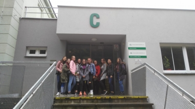 Exkurze ž&aacute;kyň Z&Scaron; Boletice do Centra soci&aacute;ln&iacute;ch služeb v Děč&iacute;ně