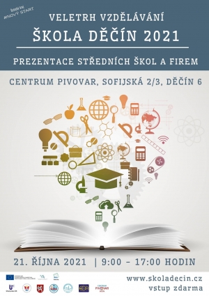 Veletrh &Scaron;KOLA DĚČ&Iacute;N 2021 proběhne v OC Pivovar