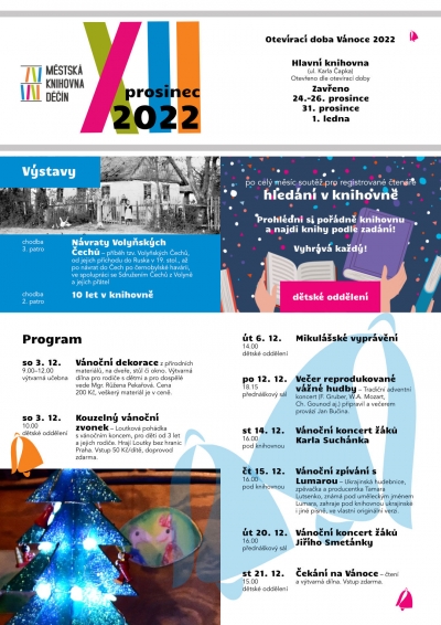 Prosincov&yacute; program v knihovně