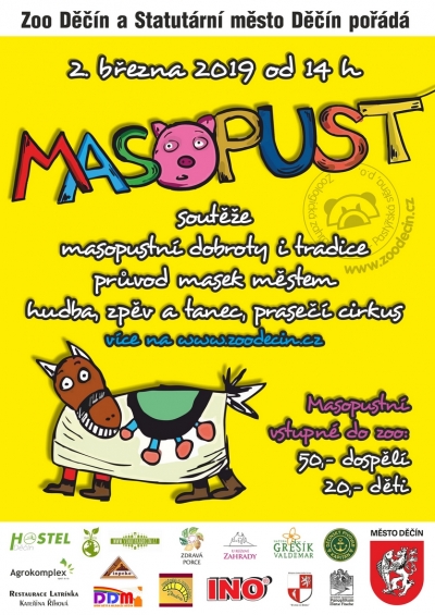 Zoo chyst&aacute; obl&iacute;ben&yacute; masopustn&iacute; průvod