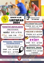 Listopadov&eacute; akce v Senior klubu