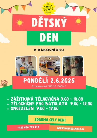 Dětsk&yacute; den v R&aacute;kosn&iacute;čku Děč&iacute;n, z.s.