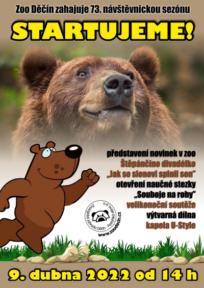 Startujeme! Zoo Děč&iacute;n zah&aacute;j&iacute; 73. n&aacute;v&scaron;těvnickou sez&oacute;nu