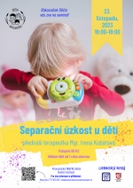 Separačn&iacute; &uacute;zkost u dět&iacute;