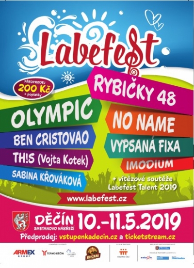 Prvn&iacute; v&iacute;kend městsk&yacute;ch slavnost&iacute; zah&aacute;j&iacute; tradičn&iacute; ohňostroj a festival Labefest