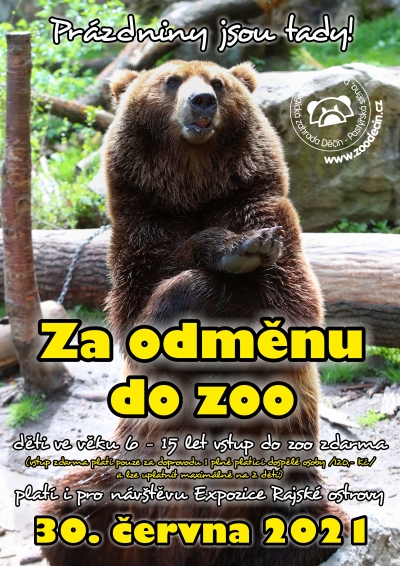 &Scaron;kol&aacute;ci mohou ve středu do zoo zdarma!