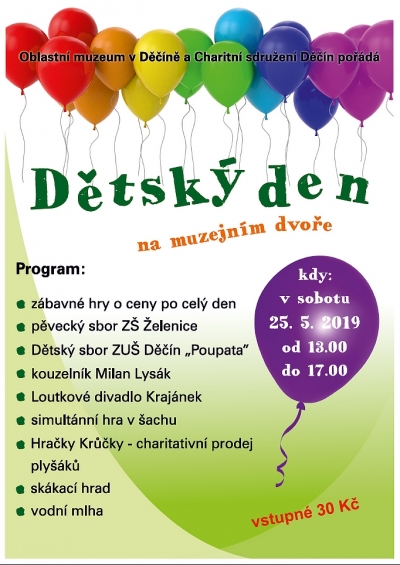 Dětsk&yacute; den na muzejn&iacute;m dvoře