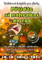 Přijďte si nahrabat do zoo: Zoo vyhl&aacute;sila podzimn&iacute; brig&aacute;du pro &scaron;koly