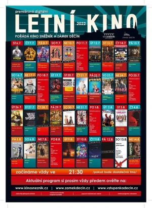 Letn&iacute; kino na z&aacute;mku i letos