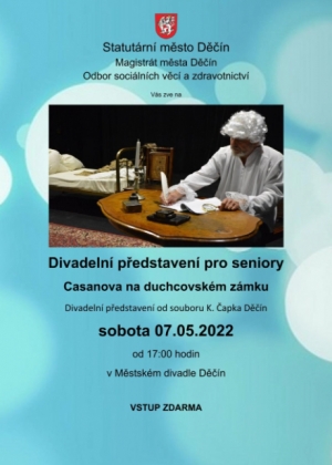 Město zve seniory zdarma na Casanovu