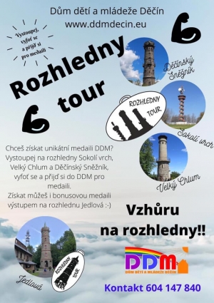 Rozhledny tour s DDM Děč&iacute;n