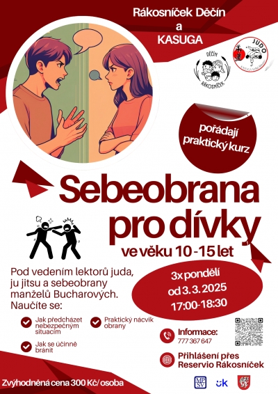 Kurz sebeobrany pro d&iacute;vky