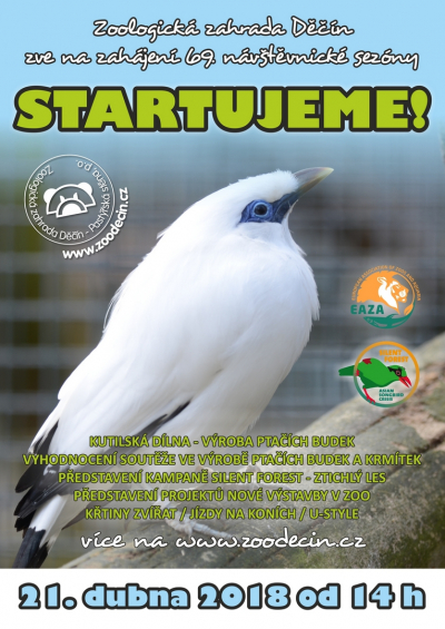 Startujeme! Zoo Děč&iacute;n zah&aacute;j&iacute; 69. n&aacute;v&scaron;těvnickou sez&oacute;nu