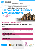 Setkání podpůrné péče Iktového centra v Děčíně