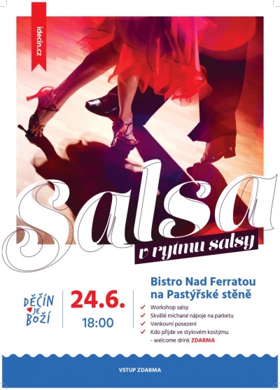 Salsa večer na Past&yacute;řsk&eacute; stěně!