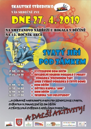 Svat&yacute; Jiř&iacute; pod z&aacute;mkem již tuto sobotu