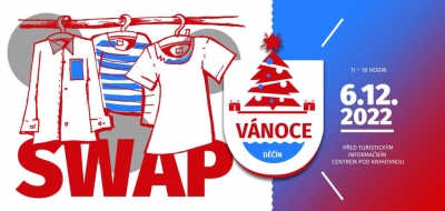 V&aacute;nočn&iacute; swap pod knihovnou