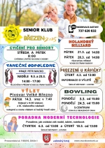 Březnov&eacute; akce v Senior klubu R&aacute;kos&iacute;ček Děč&iacute;n
