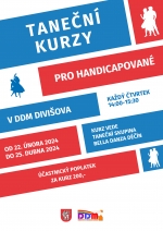 Tanečn&iacute; kurz pro lidi s handicapem se bl&iacute;ž&iacute;
