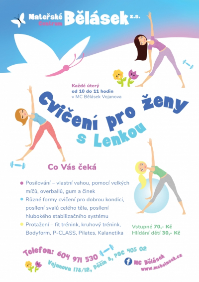 Cvičen&iacute; pro ženy s Lenkou