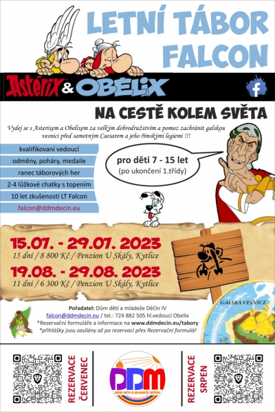 Letn&iacute; t&aacute;bor Asterix a Obelix