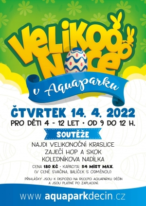 Velikonoce v Aquaparku