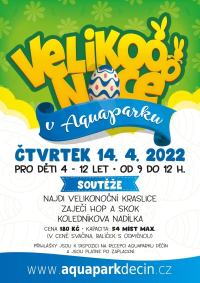 Velikonoce v Aquaparku