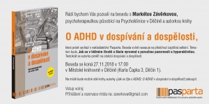 Beseda na t&eacute;ma ADHD v knihovně
