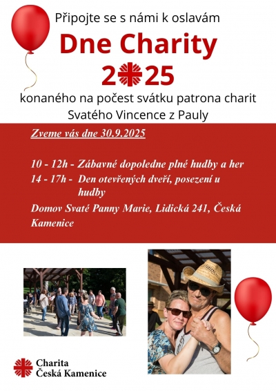 Den Charity 2025 v Česk&eacute; Kamenici