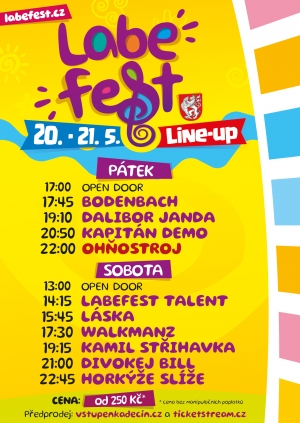 Labefest, ohňostroj, trhy. Po dvou letech se vrac&iacute; slavnosti města ve sv&eacute; tradičn&iacute; podobě