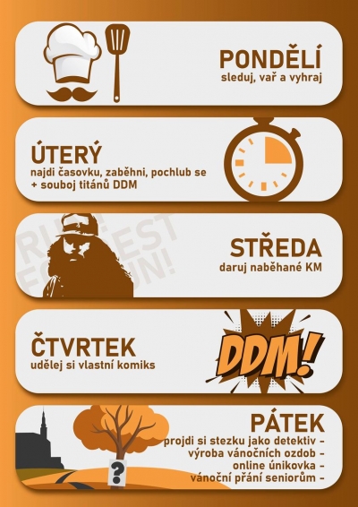 Z&aacute;bavn&yacute; program na doma i ven od Domu dět&iacute; a ml&aacute;deže