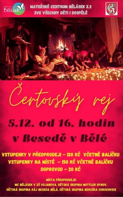 Čertovsk&yacute; rej v MC Běl&aacute;sek